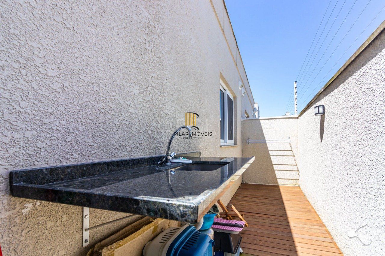 Casa Condominio para Venda - 142,39m², 3 dormitórios, sendo 1 suites, 2 vagas - Vila Nova, Porto Alegre