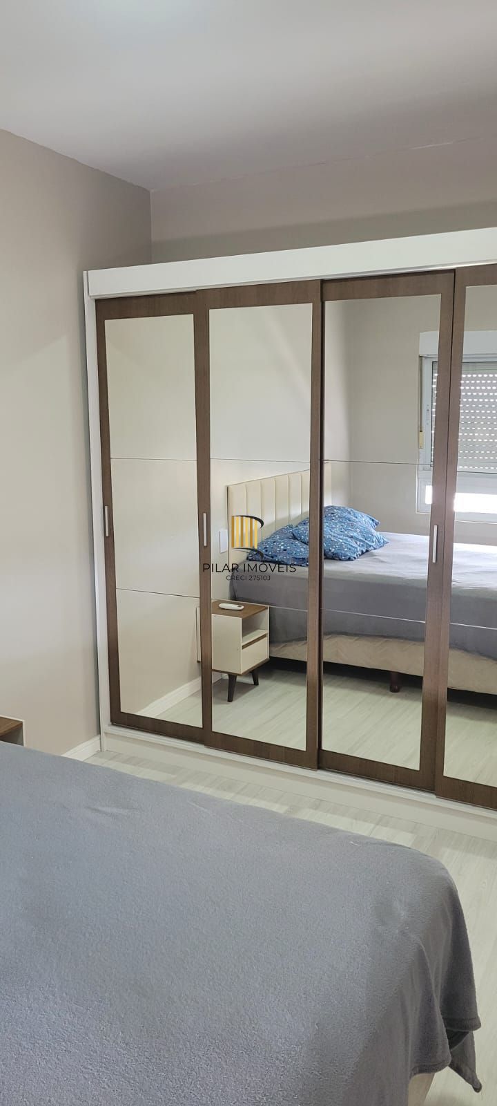 Apartamento com 02 quartos, 01 banheiro, 01 vaga no Bairro Alto Petrópolis.