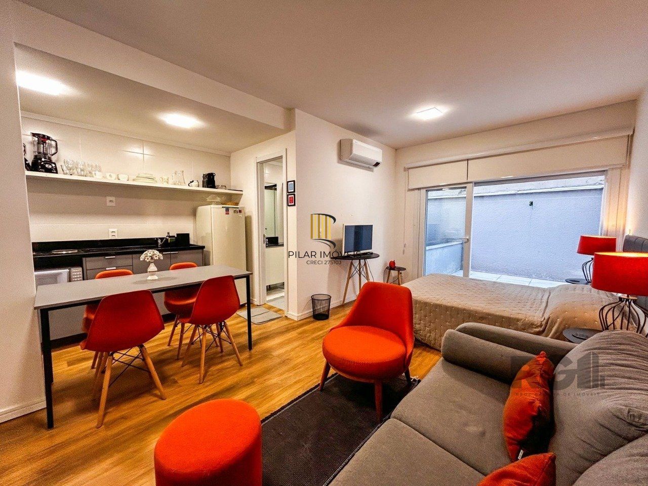 01  apartamento Loft  Garden no Bairro Cidade Baixa em Porto Alegre/RS