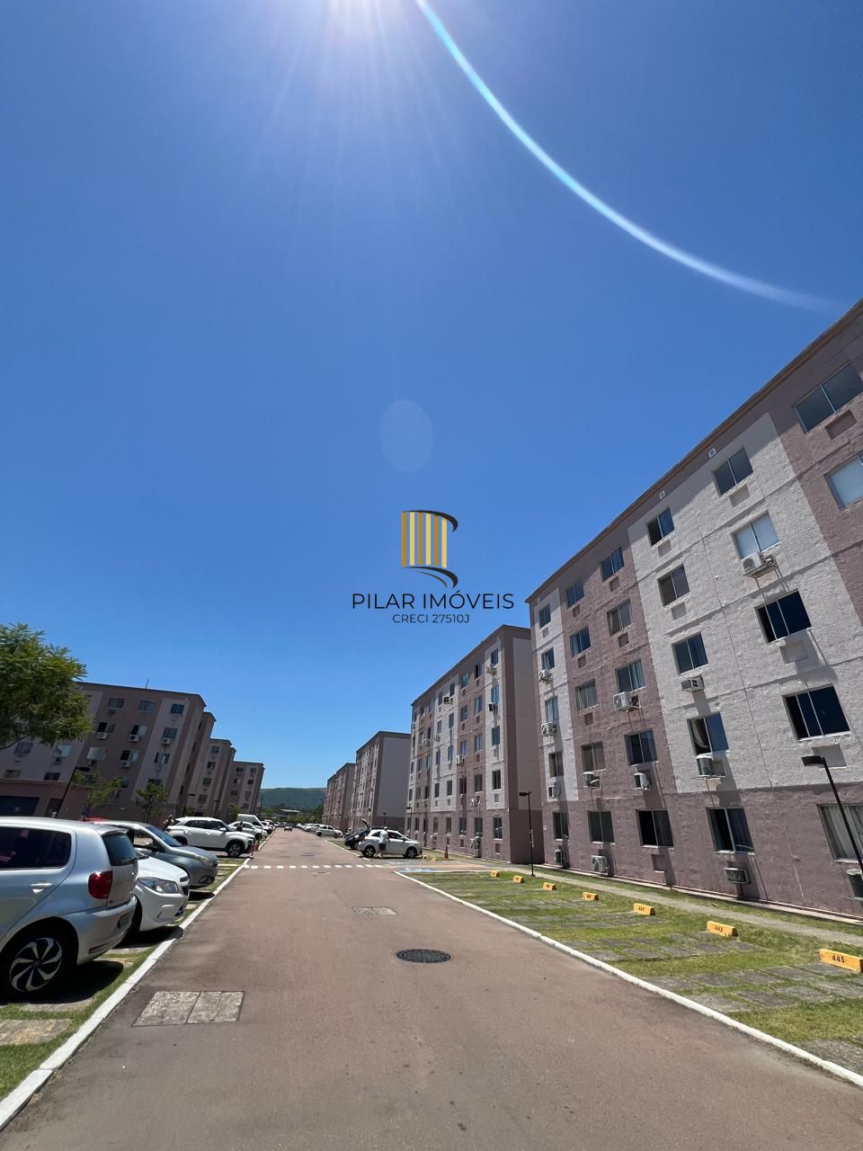 Apartamento com 02 quartos e 01 vaga fixa no Bairro Hípica