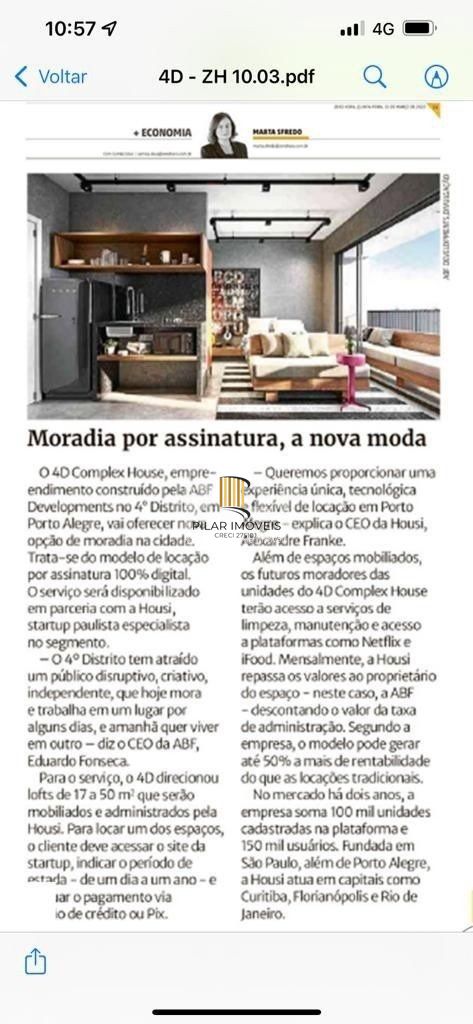 Lindo LOFT em construção no bairro Floresta com uma grande infra