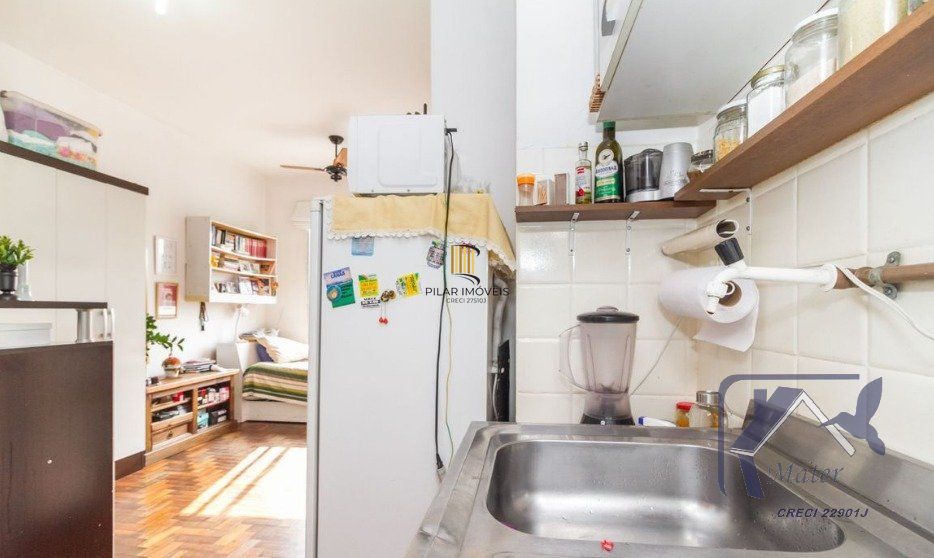 Apartamento para Venda - 19.82m², 1 dormitório, Cidade Baixa, Porto Alegre