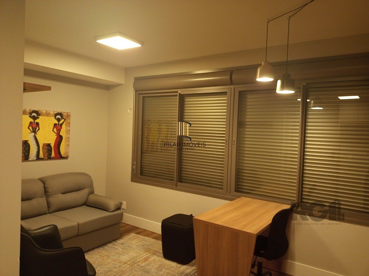 Apartamento Studio, mobiliado, com vaga para carro, 26,75m², na Cidade Baixa - Porto Alegre/RS