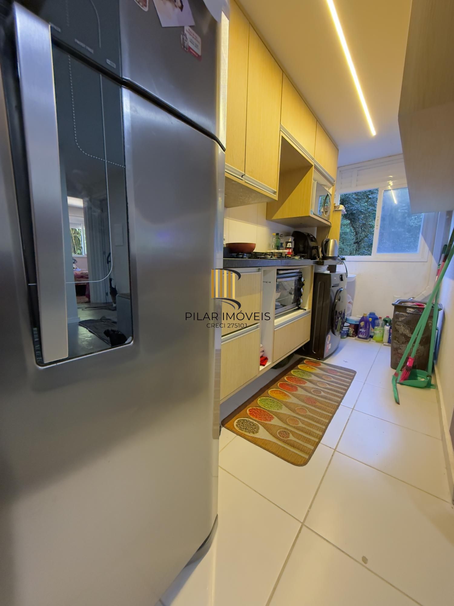 APARTAMENTO COM 2 QUARTOS VAGA ESCRITURADA E ELEVADOR, BAIRRO VILA NOVA, Poa-RS