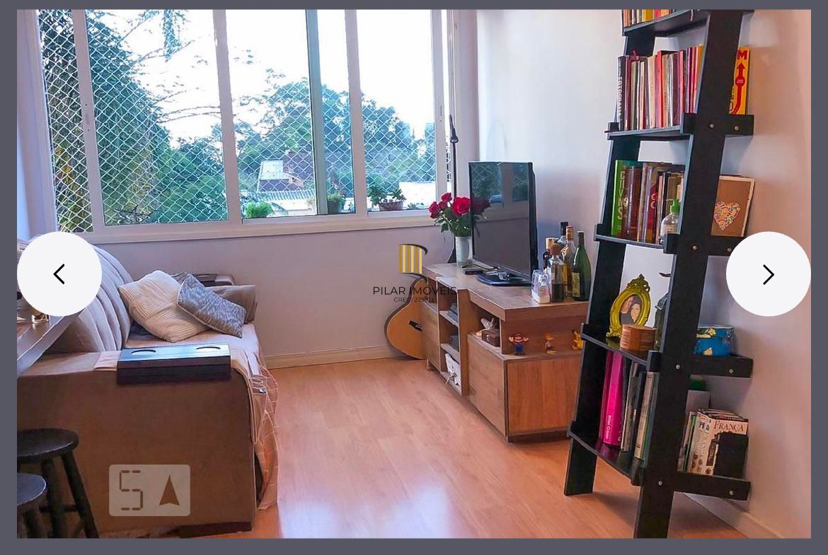 Apartamento 2 dormitórios com 1 suíte semi mobiliado com vaga no bairro Cristal Porto Alegre/RS