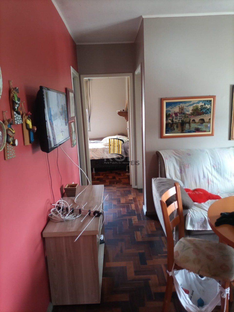 Apartamento para Venda - 50.37m², 2 dormitórios, 1 vaga - Cristal, Porto Alegre