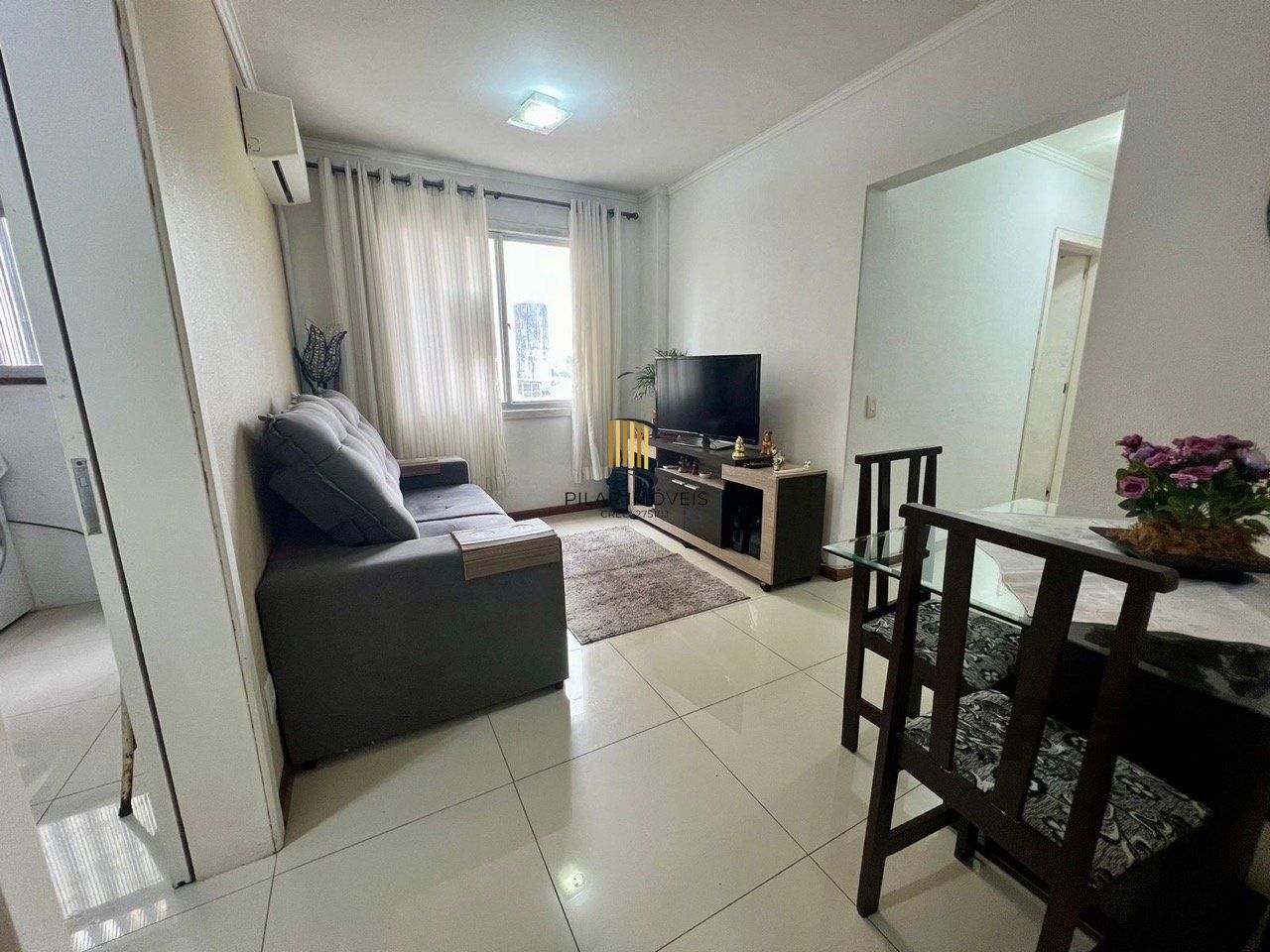 Apartamento 2 dormitórios mobiliado no bairro  Partenon.