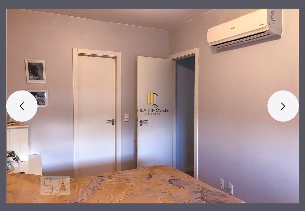 Apartamento 2 dormitórios com 1 suíte semi mobiliado com vaga no bairro Cristal Porto Alegre/RS