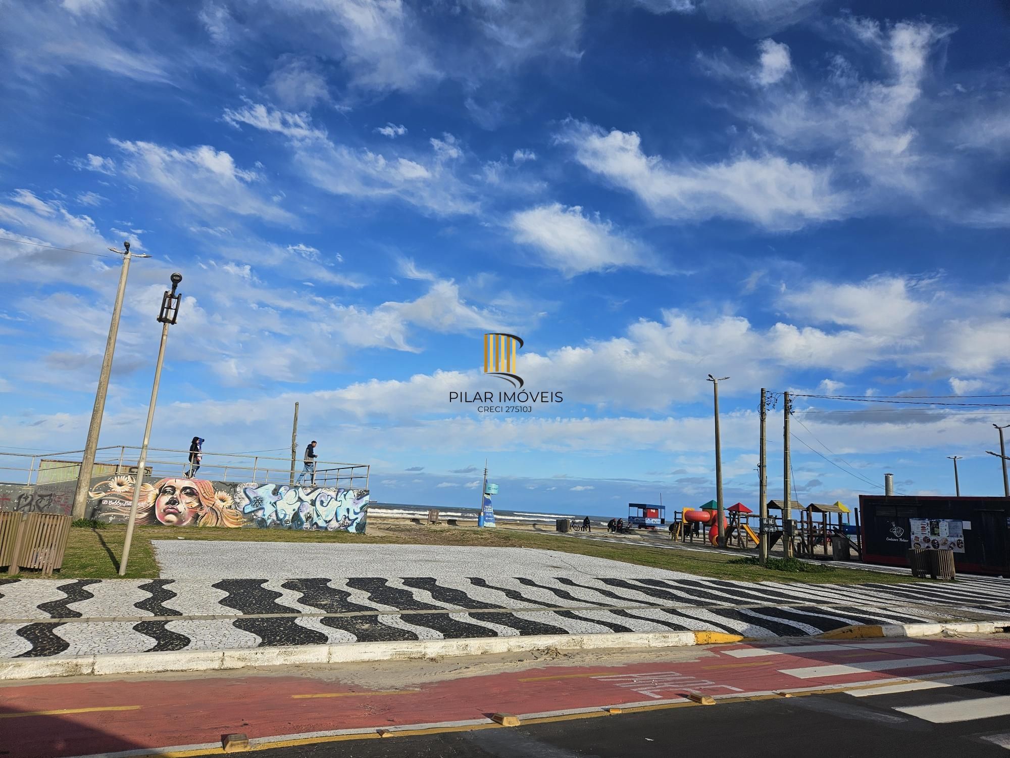 Apto 3d, 2wc e 1vaga com linda vista do mar e lagoa -Tramandai RS