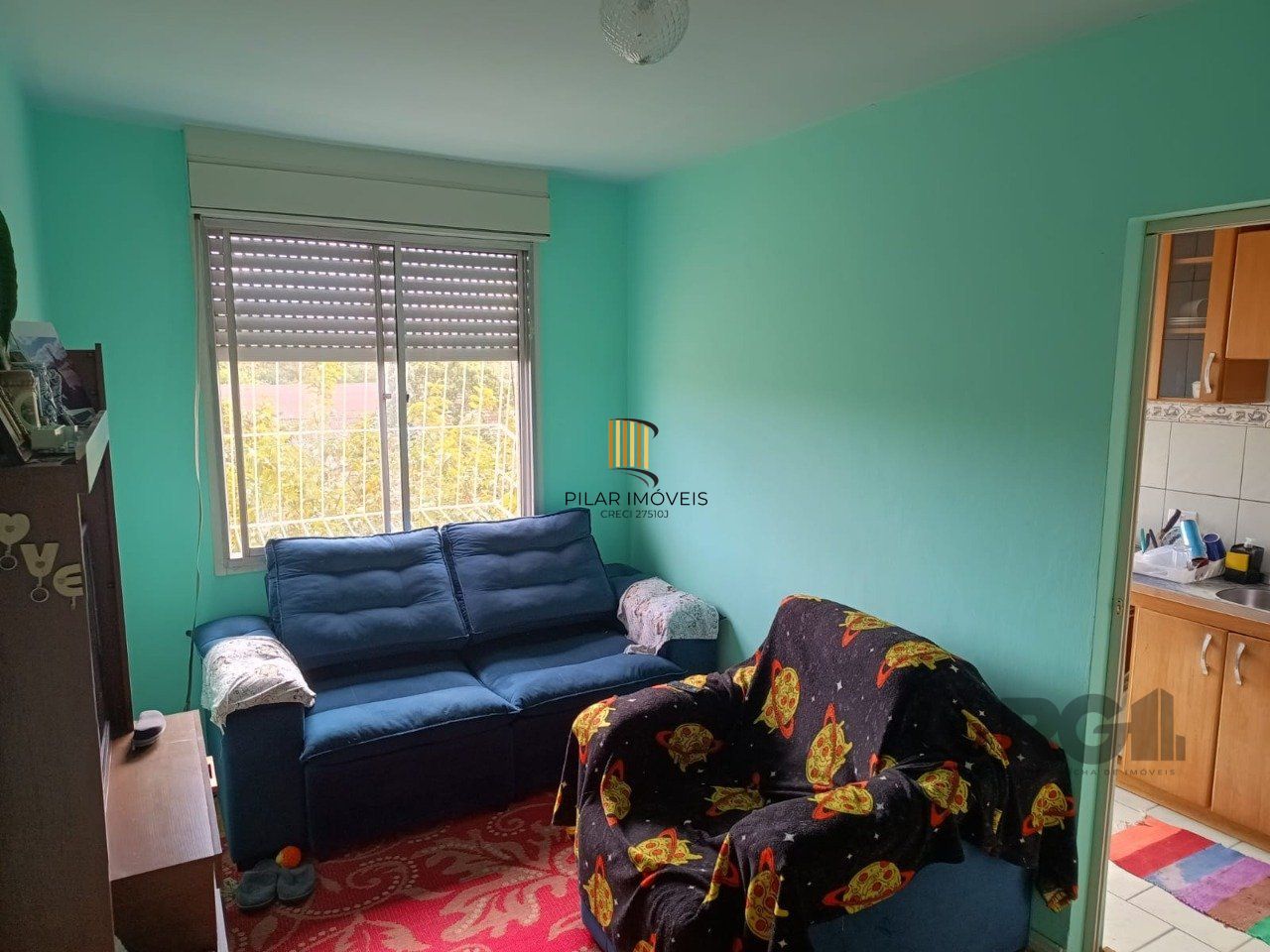 Apartamento com 2 quartos e 1 vaga no Bairro Vila Nova.