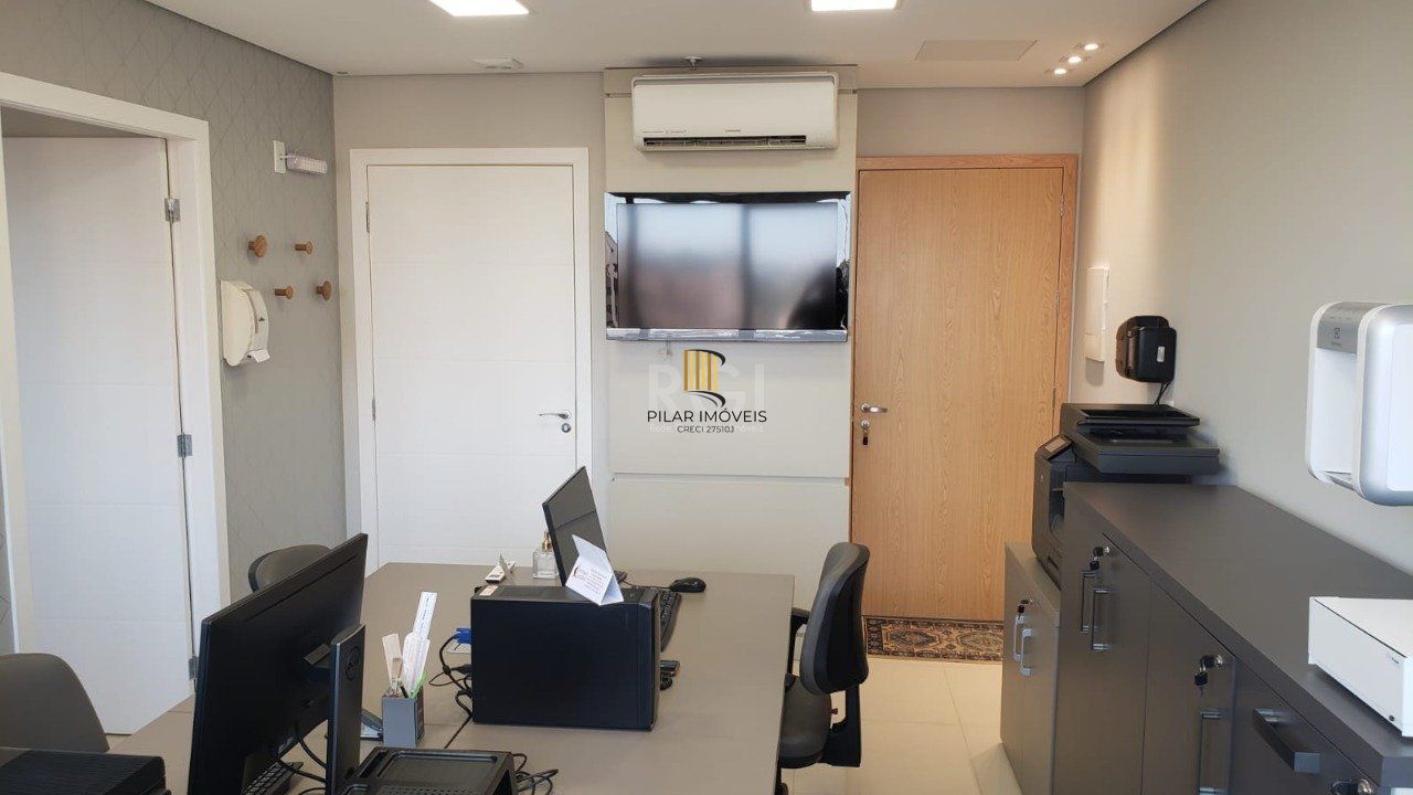 Sala comercial com vista para o Guaíba no Getúlio Vargas Prime Office.