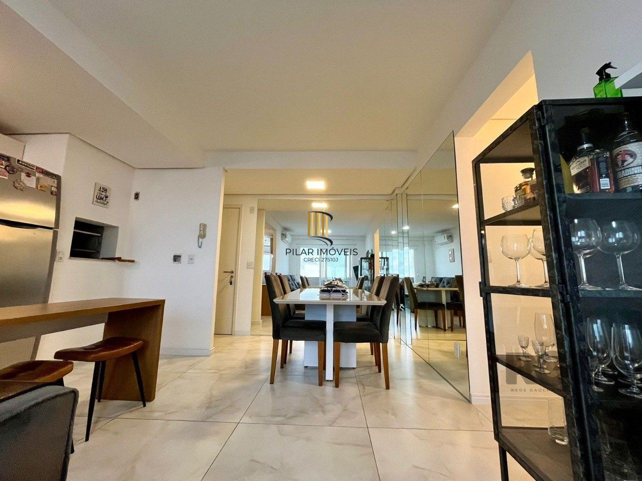 APARTAMENTO 2 QUARTOS BAIRRO PETRÓPOLIS - PORTO ALEGRE - RS - VISTA DESLUMBRANTE