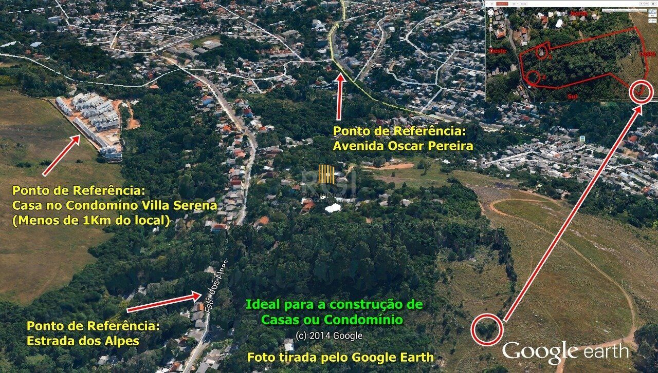 Terreno para Venda - 0m², 0 dormitórios, Cascata, Porto Alegre