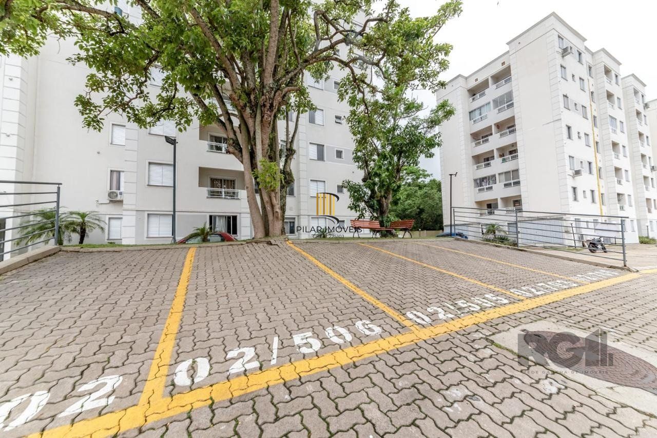 Apartamento 2 dormitórios e uma vaga no bairro morro santana com sacada.