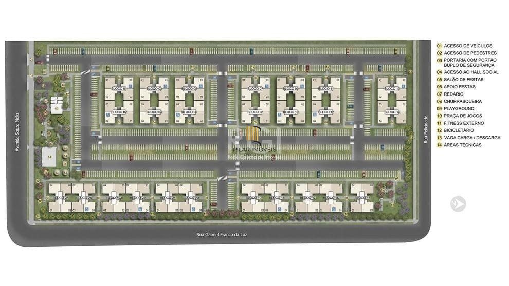 Apartamento para Venda - 41m², 1 dormitório, 1 vaga - Sarandi