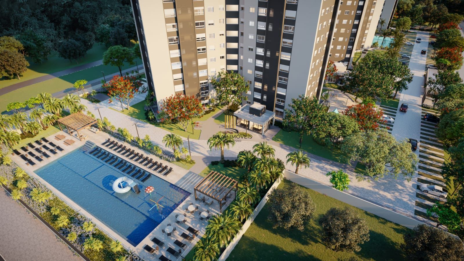 Apartamento 02 quartos, sendo 01 suíte, 01 vaga escriturada e coberta, com 52,14m² no ACQUA LIFE CLUB.