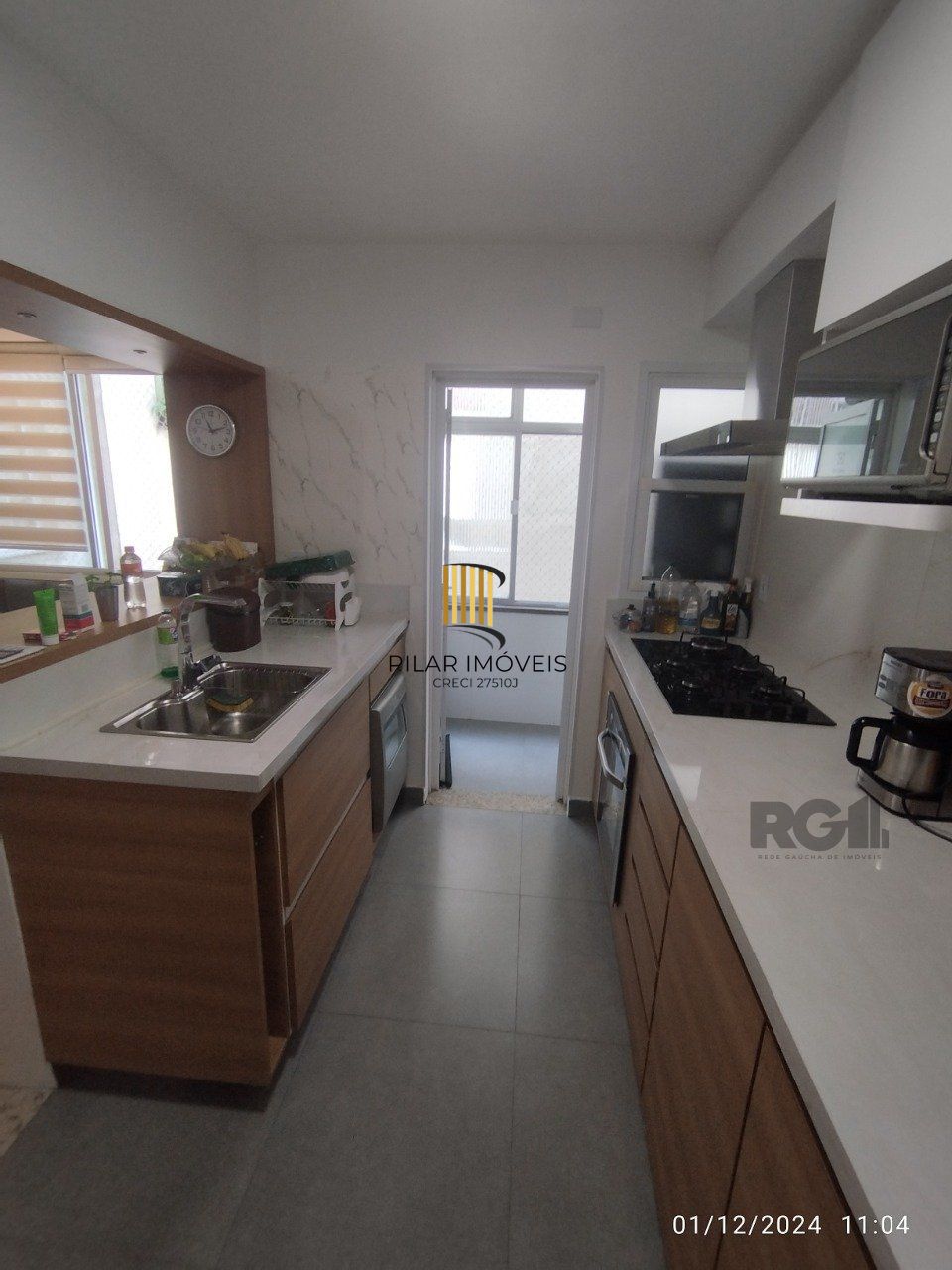 Apartamento com 3 quartos, sacada - 98m² no Centro Histórico, Porto Alegre/RS