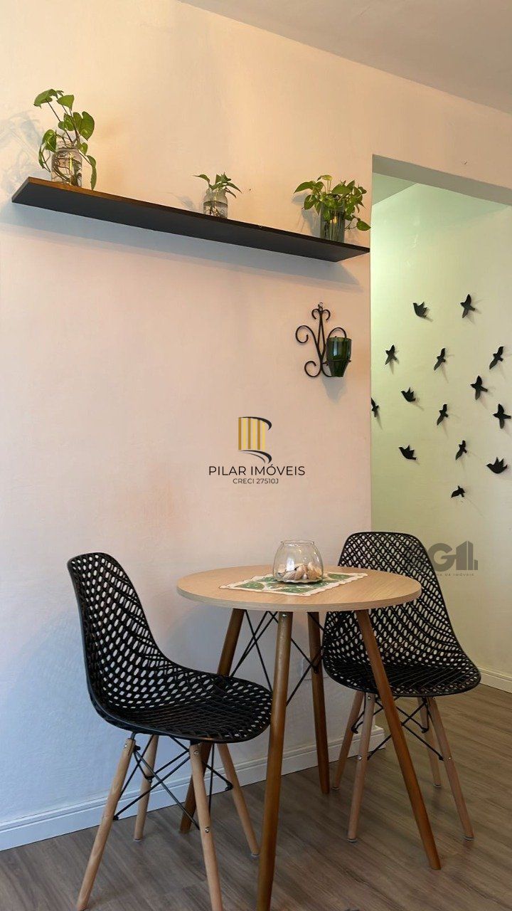 Apartamento para Venda - 47,60m², 2 dormitórios, 1 vaga - Cristal