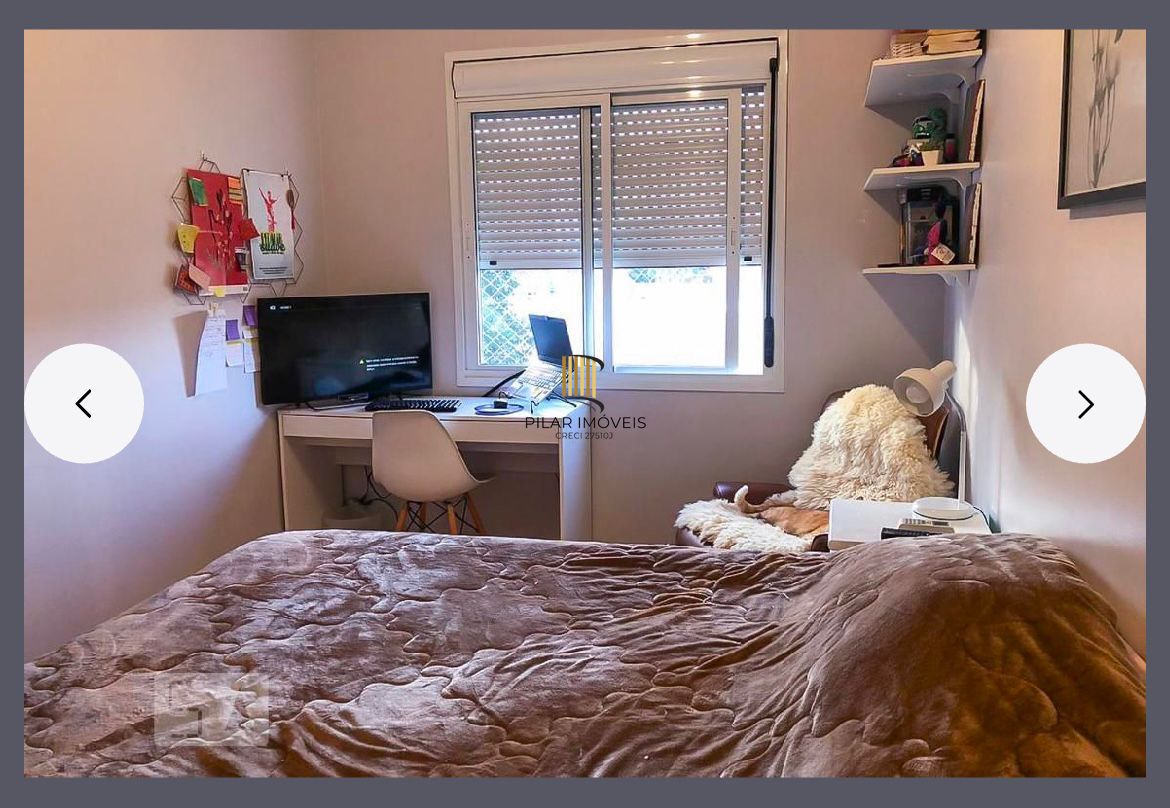 Apartamento 2 dormitórios com 1 suíte semi mobiliado com vaga no bairro Cristal Porto Alegre/RS