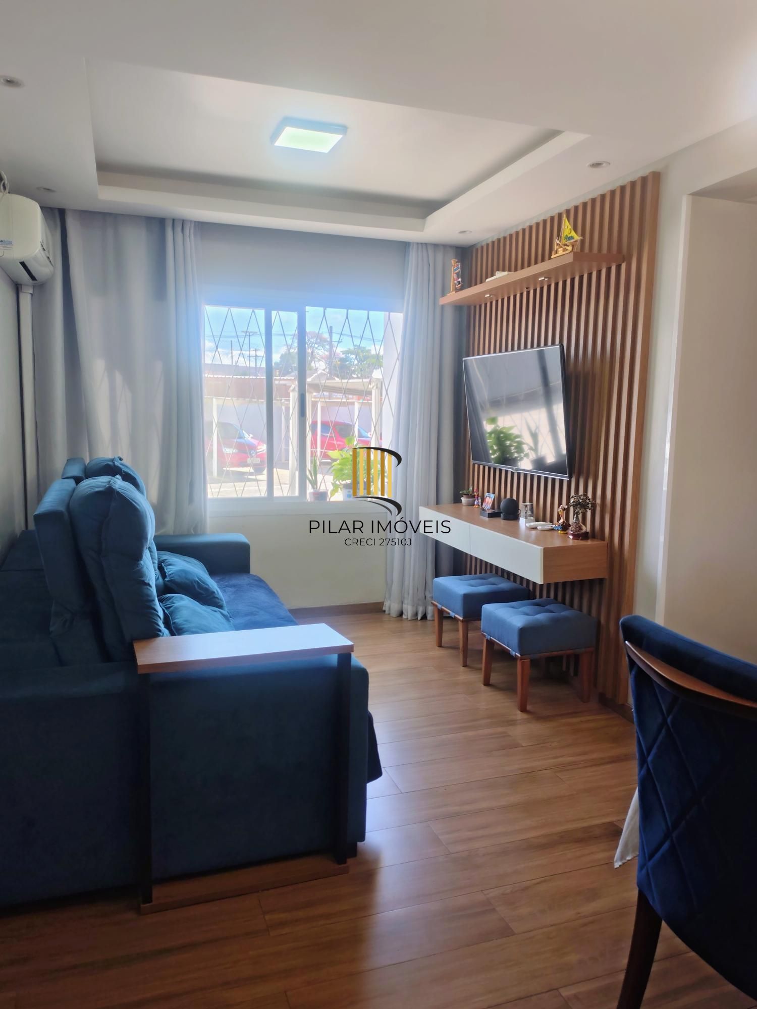 Apartamento térreo com 62m², 2 quartos, vaga coberta, Cavalhada, Porto Alegre/RS