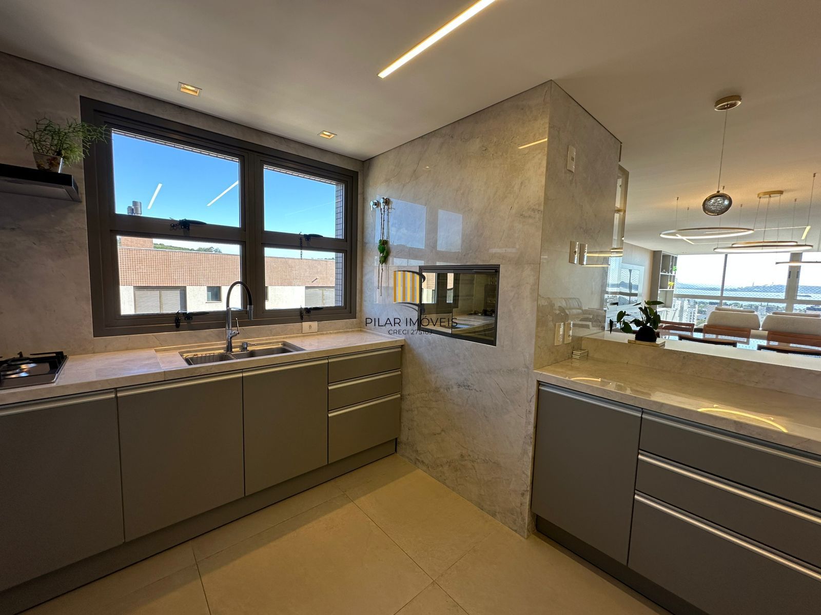 Lindo Apartamento 3 Suítes, 5 banh, 3 vagas, Vista Guaiba, Tristeza, Porto Alegre, RS