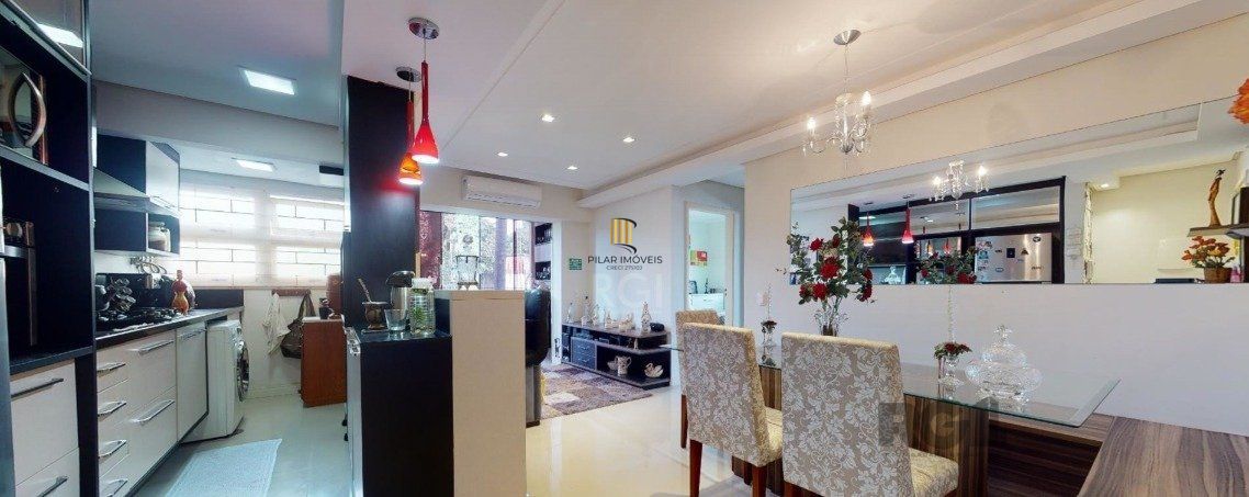 APARTAMENTO COM SACADA E VAGA NO PARTENON EM PORTO ALEGRE-RS