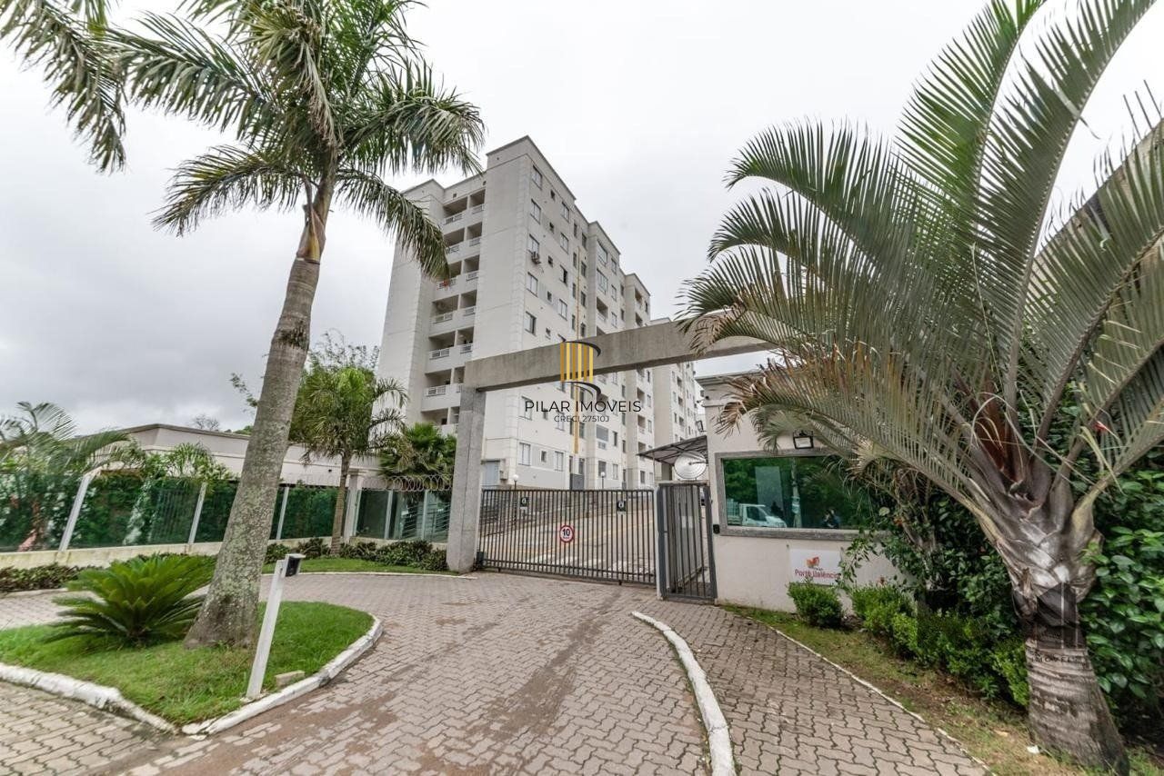 Apartamento 2 dormitórios e uma vaga no bairro morro santana com sacada.