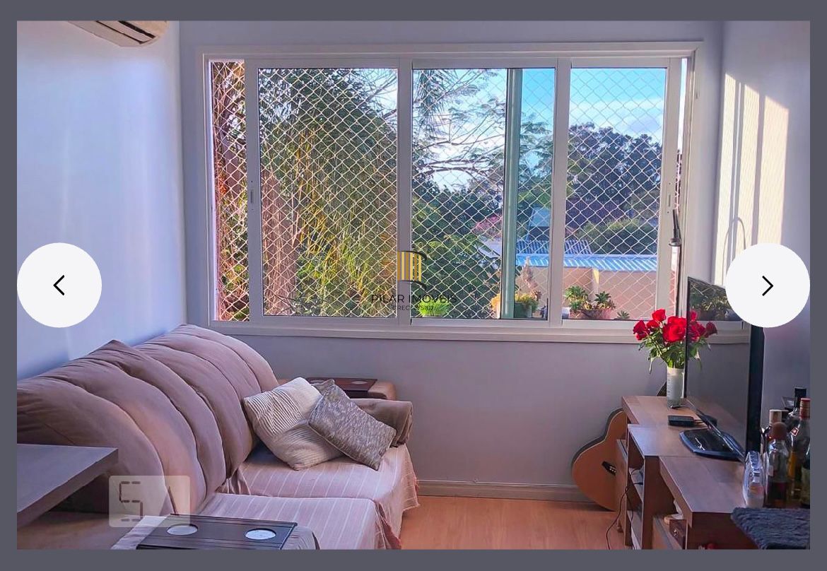 Apartamento 2 dormitórios com 1 suíte semi mobiliado com vaga no bairro Cristal Porto Alegre/RS