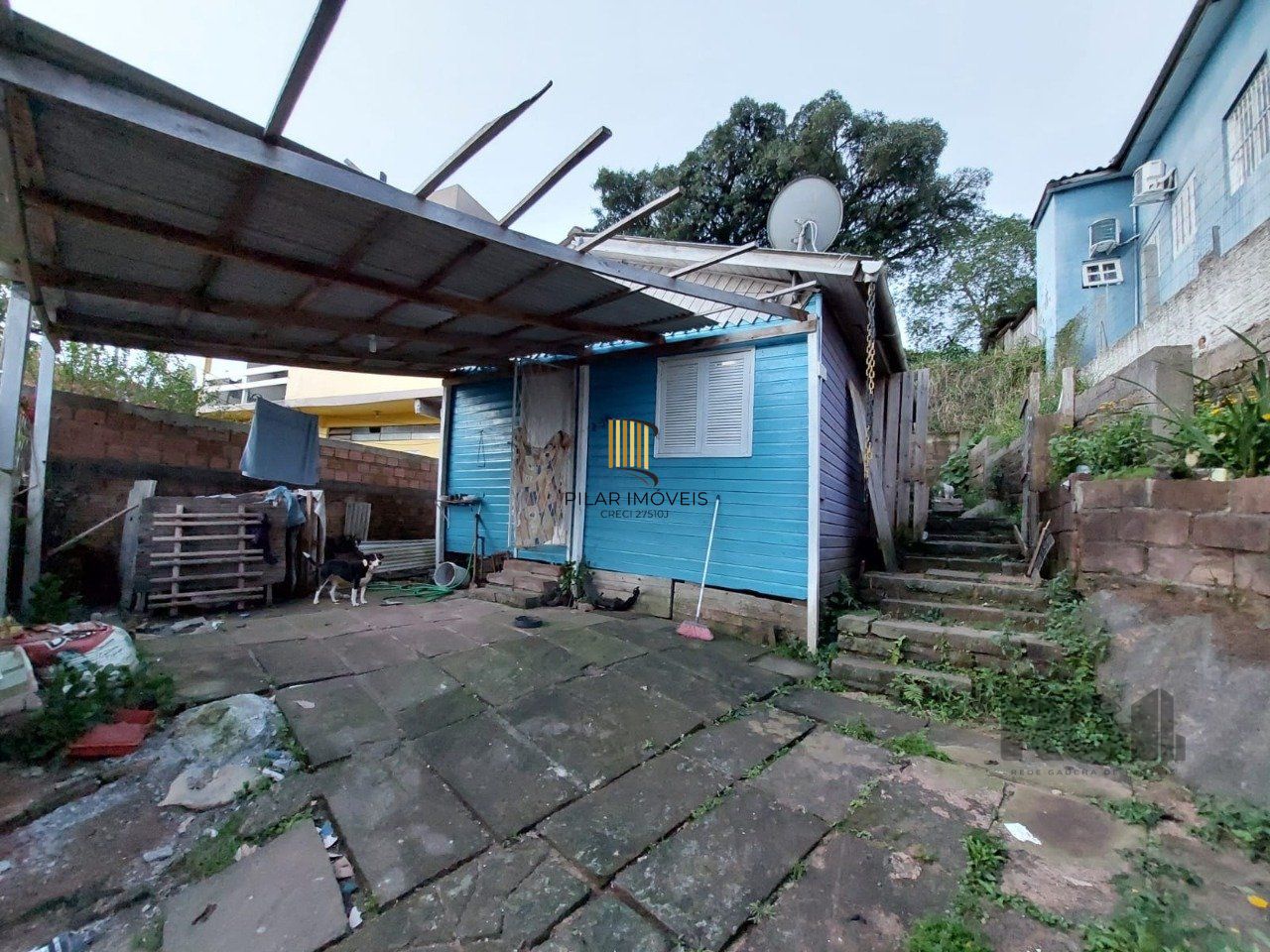 TERRENO COM CASA 2 DORMITORIOS, NO BAIRRO VILA NOVA, EM PORTO ALEGRE, RS