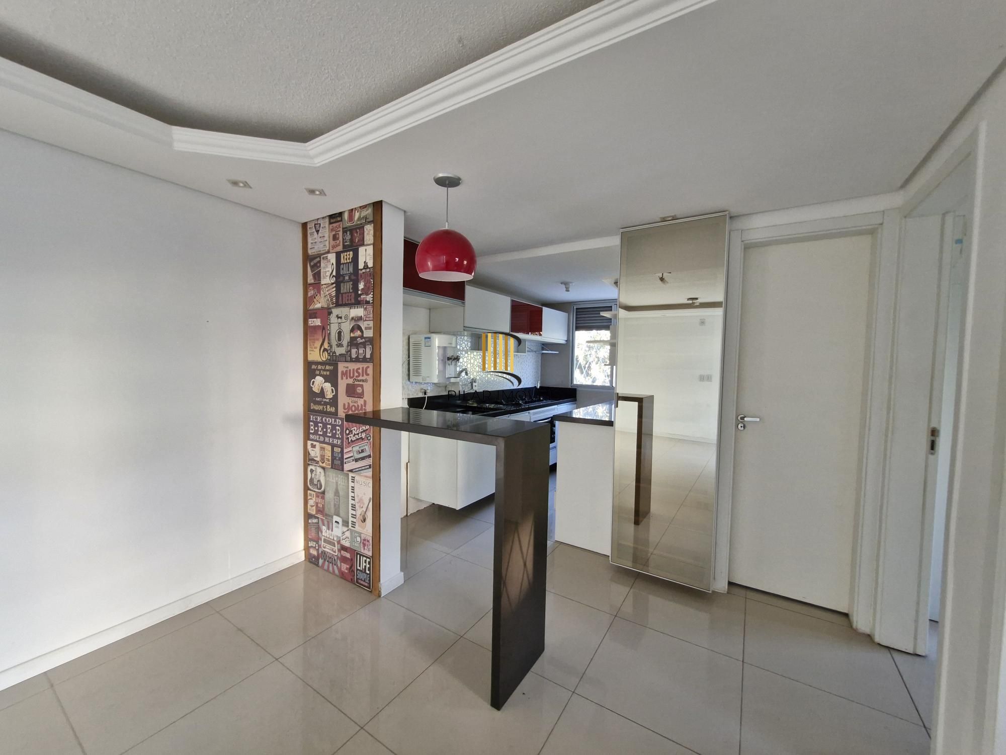 Apartamento semi mobiliado 2 dormitórios Bairro Vila Nova Porto Alegre
