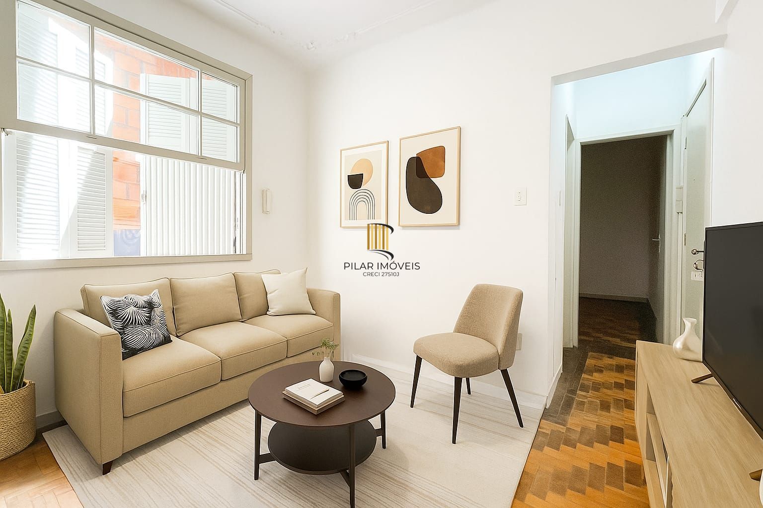 Apartamento na Ramiro Barcelos, com 1 dormitório - Pilar Imóveis