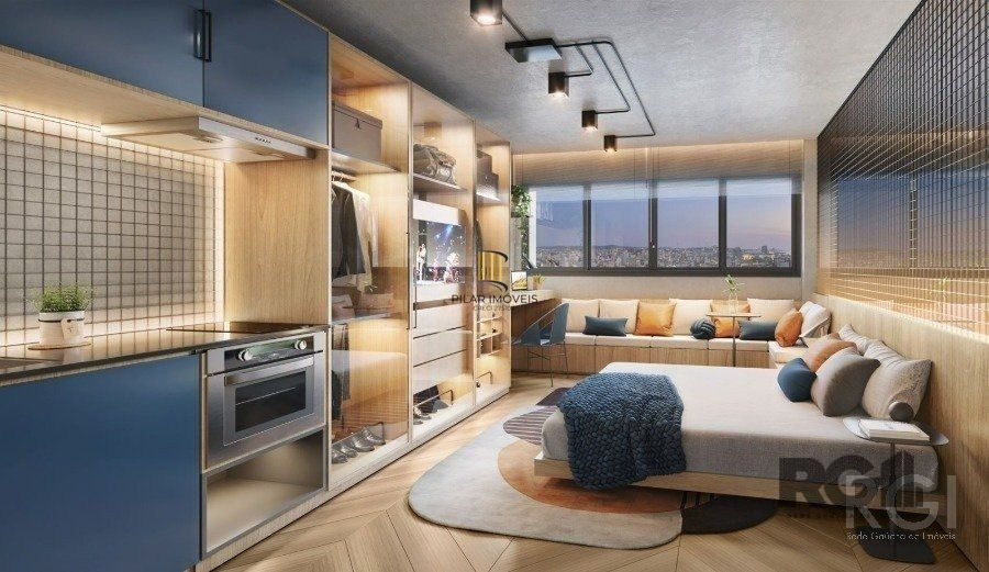 Loft 1 dormitório no bairro Cidade Baixa