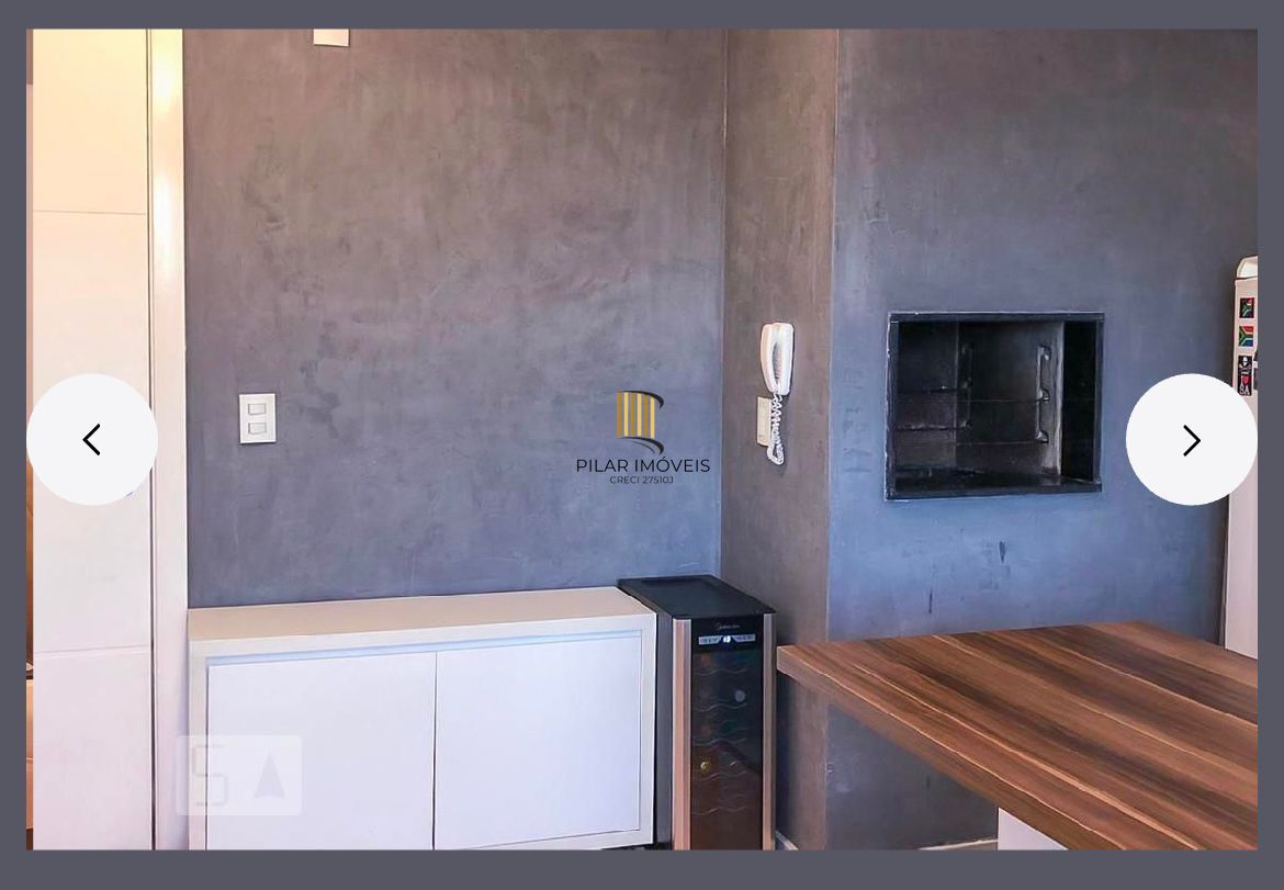 Apartamento 2 dormitórios com 1 suíte semi mobiliado com vaga no bairro Cristal Porto Alegre/RS