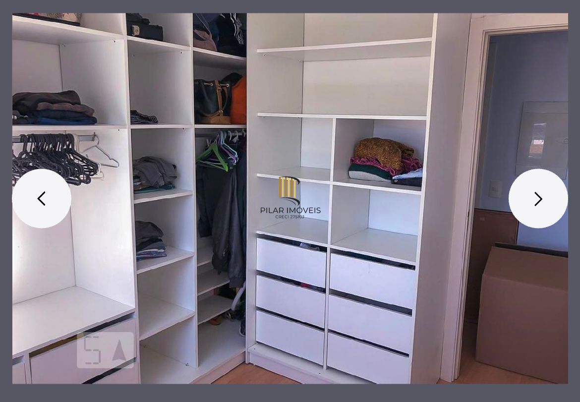 Apartamento 2 dormitórios com 1 suíte semi mobiliado com vaga no bairro Cristal Porto Alegre/RS