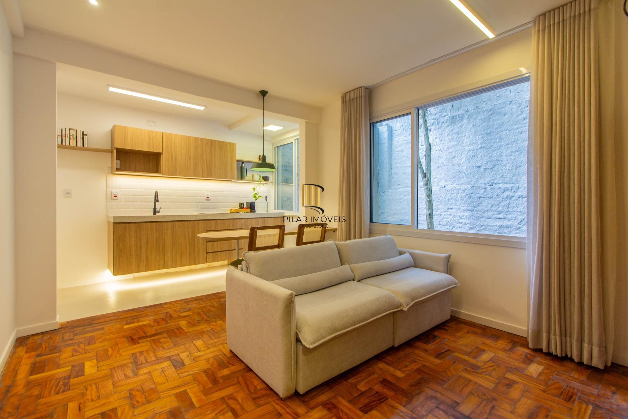 Apartamento Reformado e Semi Mobiliado no Bom Fim