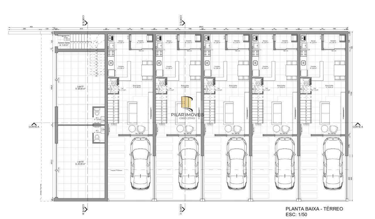 Casa Condominio para Venda - 94.47m², 3 dormitórios, sendo 1 suites, 1 vaga - Medianeira