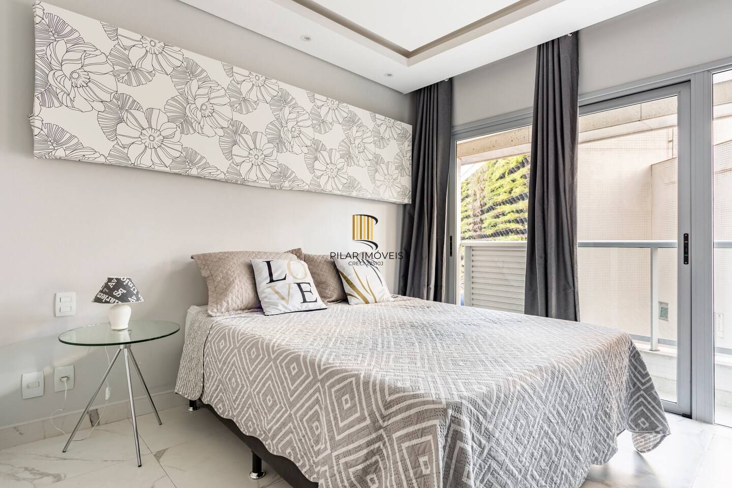 1 Dormitório Mobiliado no Trend Nova Carlos, com sacada, churrasqueira