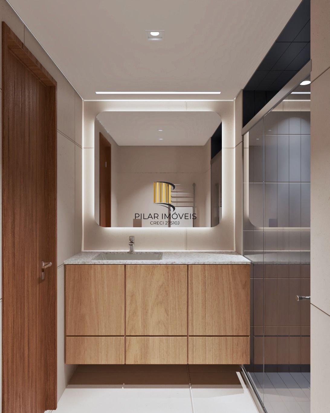 3 dormitórios, reformado e semi mobiliado no coração do Petrópolis