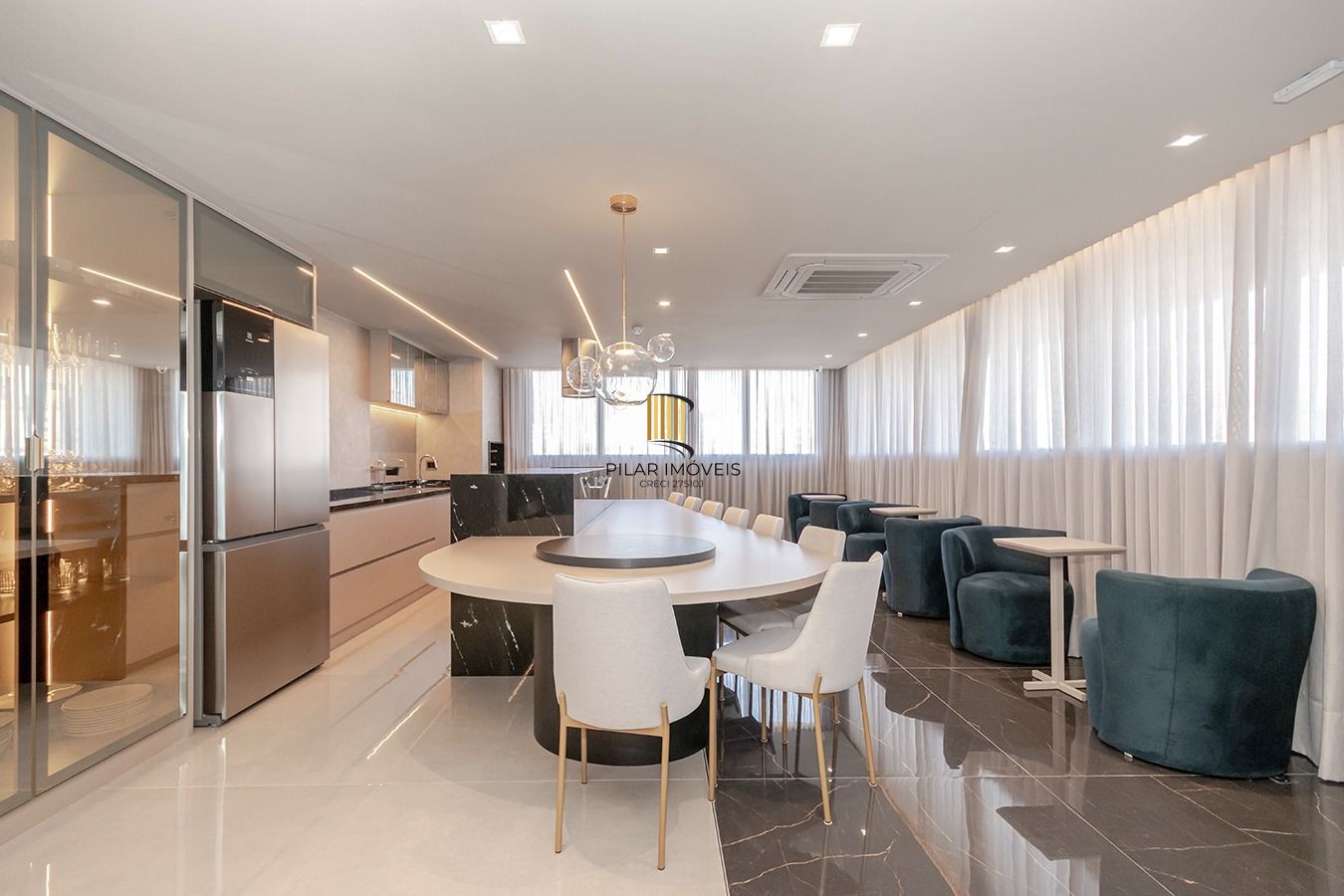 Stúdio mobilado e decorado pronto para mudar