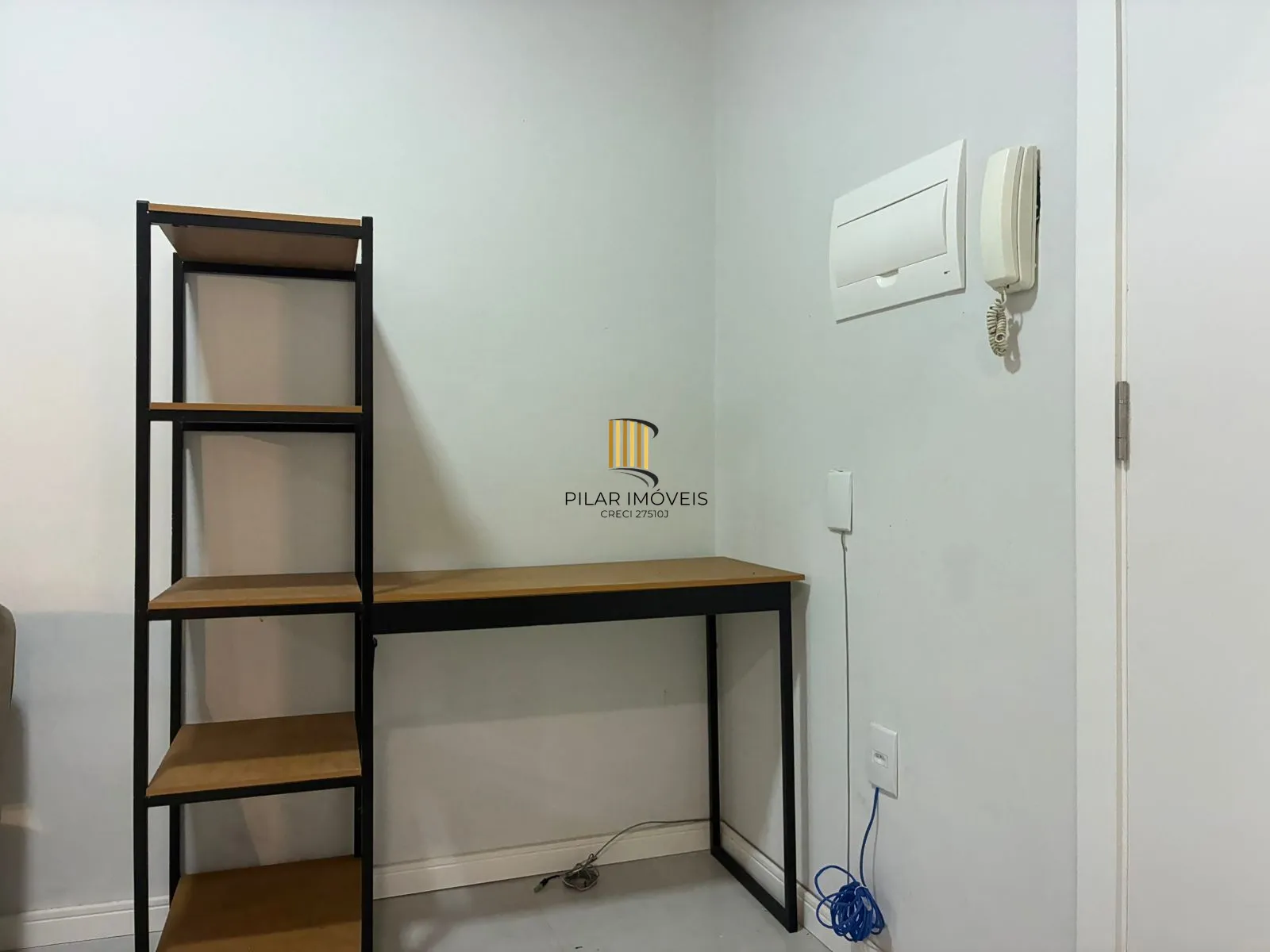 Lindo studio garden com churrasqueira