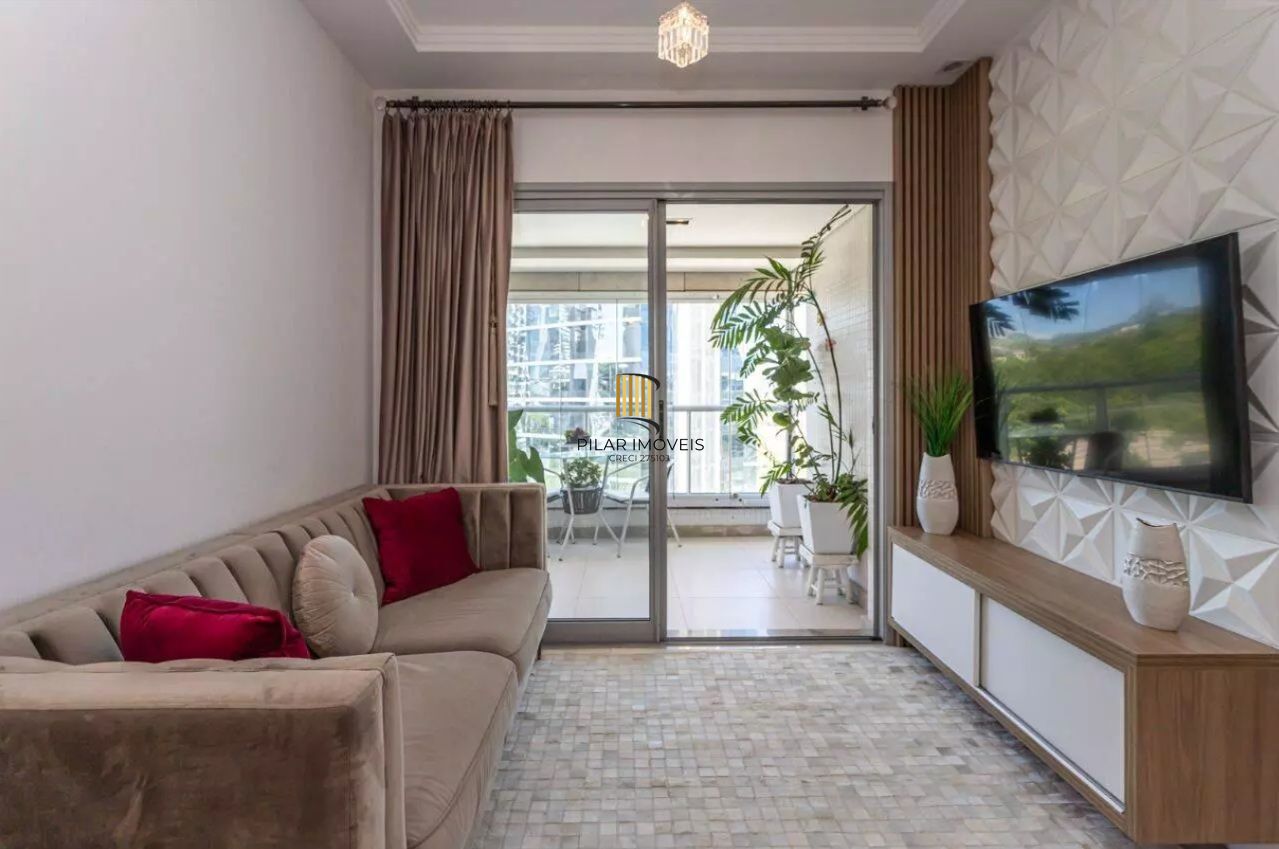 2 Suites Mobiliado no Trend Nova Carlos, com sacada, churrasqueira