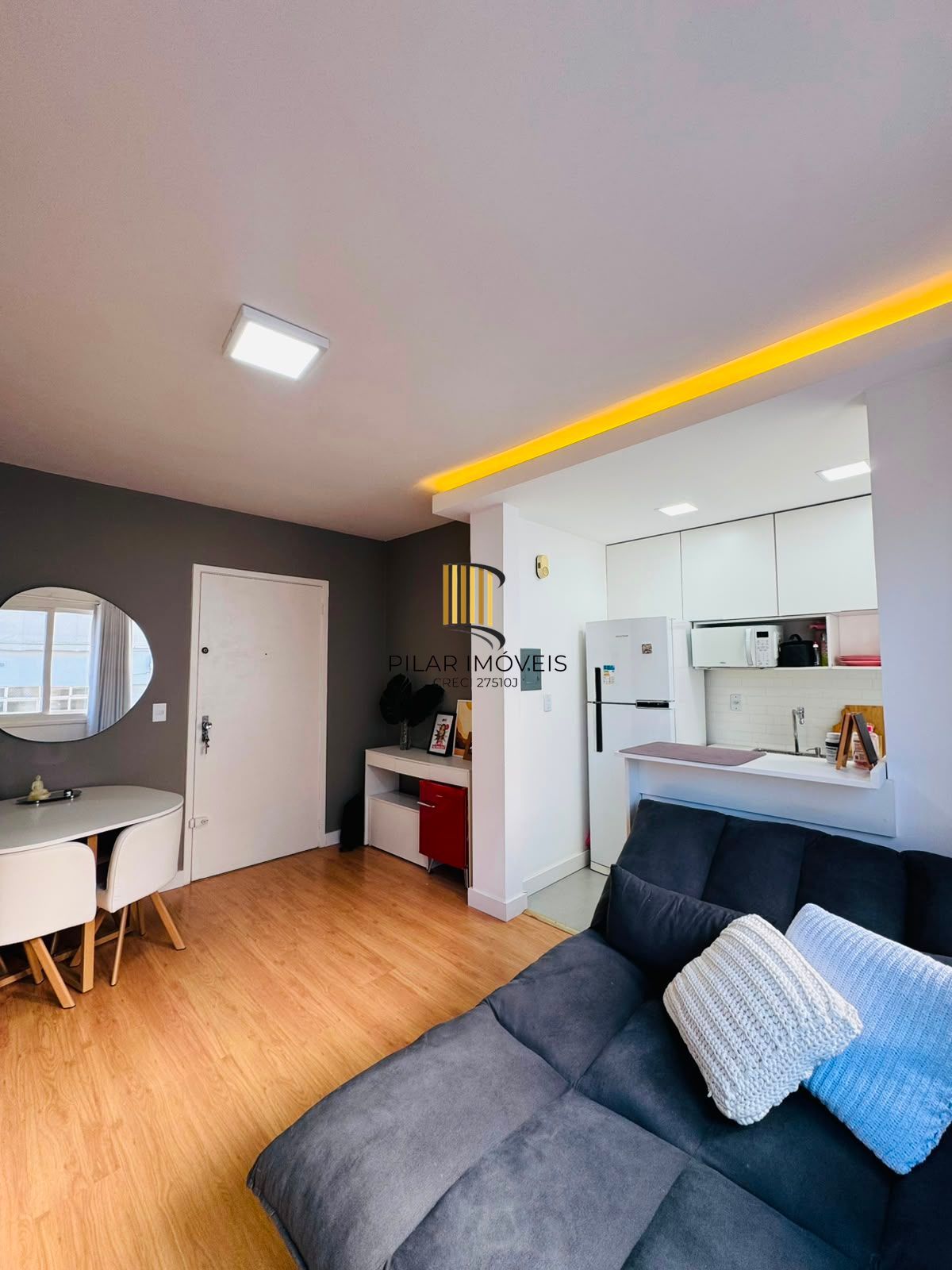 Apartamento de 1 dormitório com vaga à venda no Petrópolis | Pronto para morar
