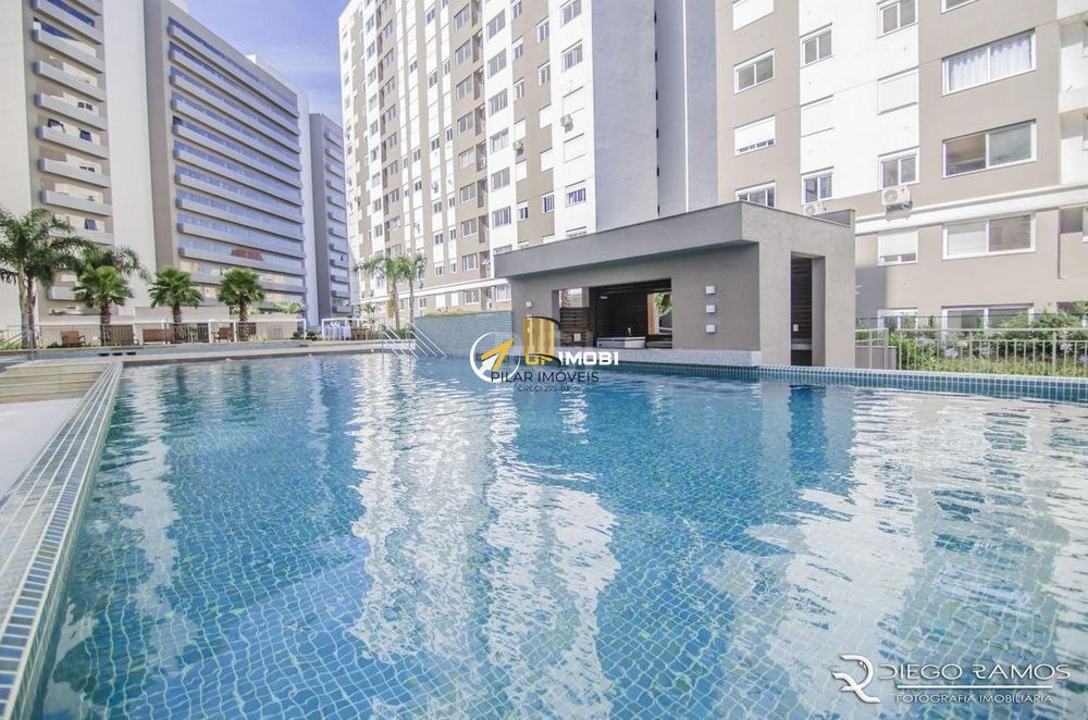 2 dormitórios, andar alto, mobiliado com lazer completo!