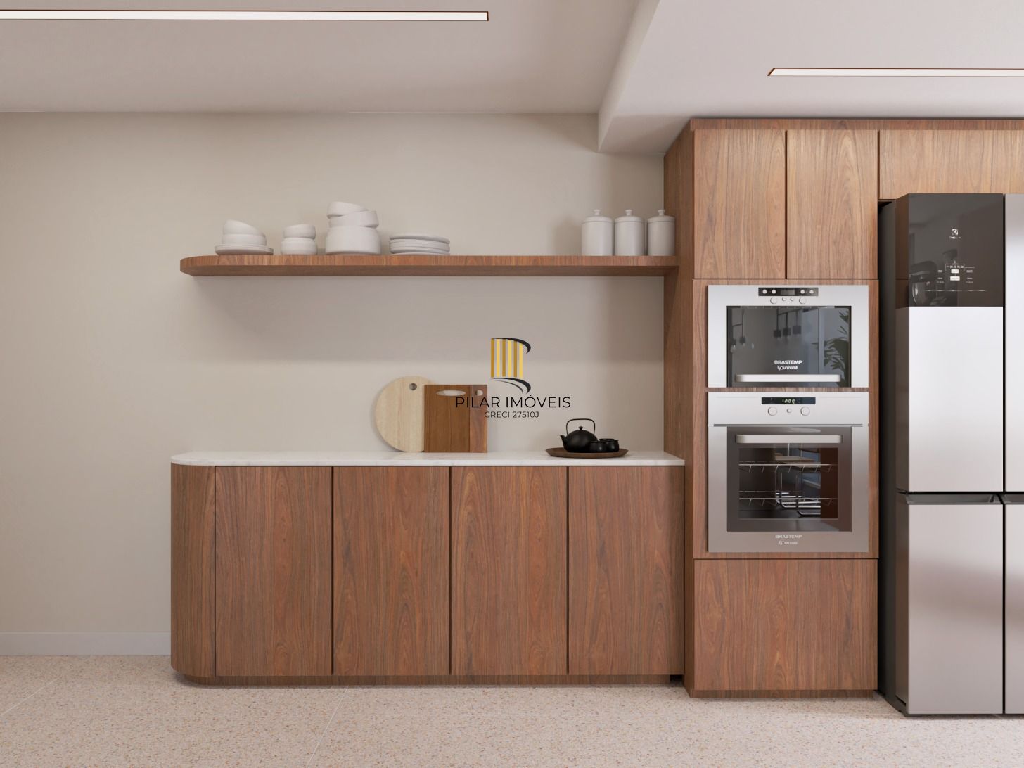 3 dormitórios, reformado e semi mobiliado no coração do Petrópolis