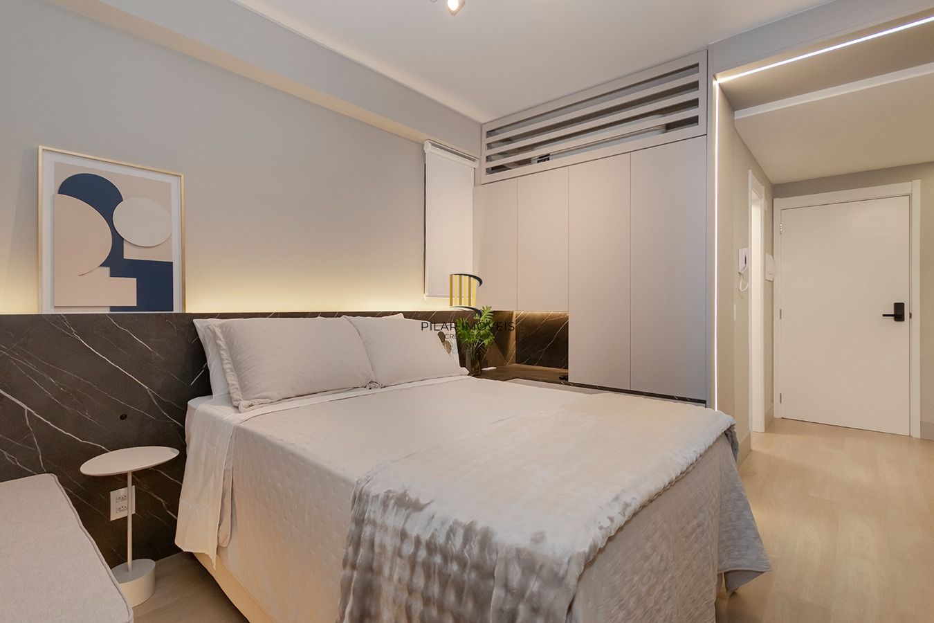 Stúdio mobilado e decorado pronto para mudar