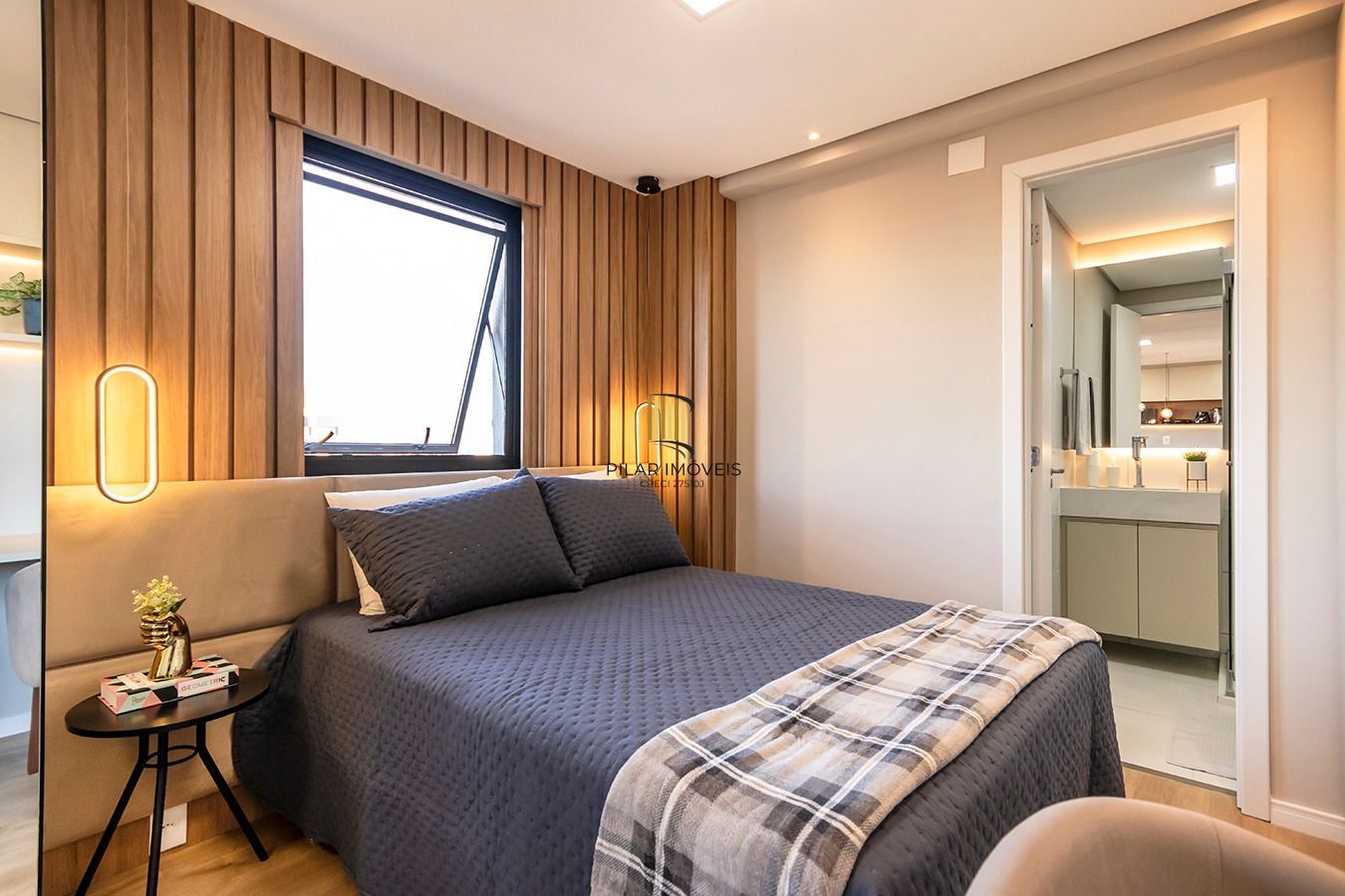 Apartamento decorado e equipado