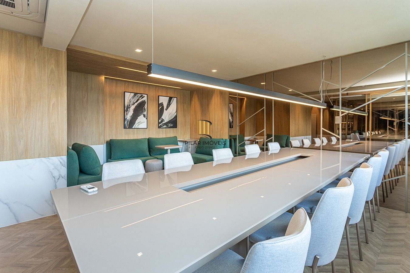 Stúdio mobilado e decorado pronto para mudar