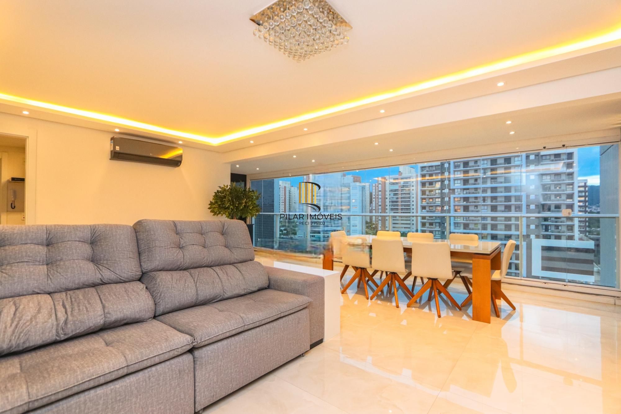 Apartamento semimobiliado e decorado no Central Parque | 127 m² | 3 suítes | 2 vagas - Pilar Imóveis