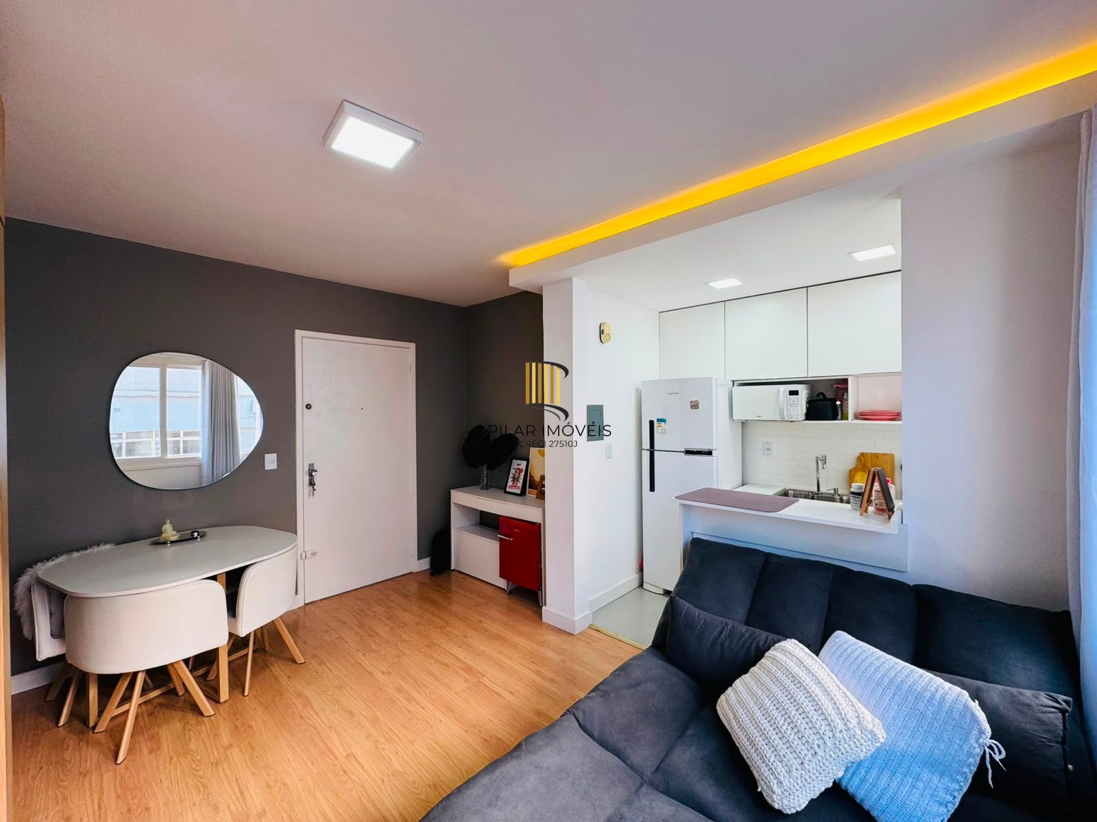 Apartamento de 1 dormitório com vaga à venda no Petrópolis | Pronto para morar