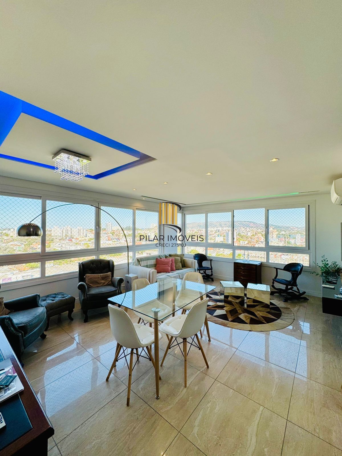 3 dormitórios, andar alto, mobiliado com lazer completo!